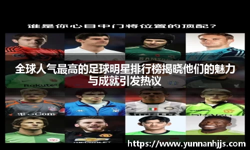 全球人气最高的足球明星排行榜揭晓他们的魅力与成就引发热议